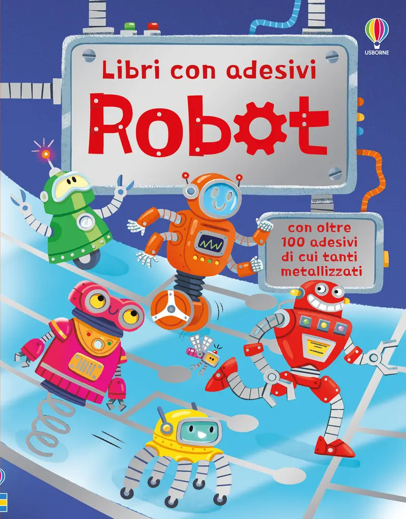 Robot. Con adesivi