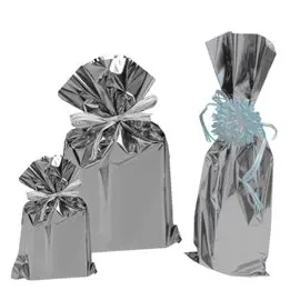 Sacchetti Metal Argento 20x35 50 pz.