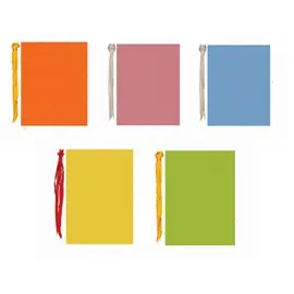 Sacchetto Sadoch con nastro in rafia ass. tinta unita 26x40 50 pz