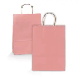 Sadoch 26 Shopper monocolore rosa cipria 26x12x34 25 pz.