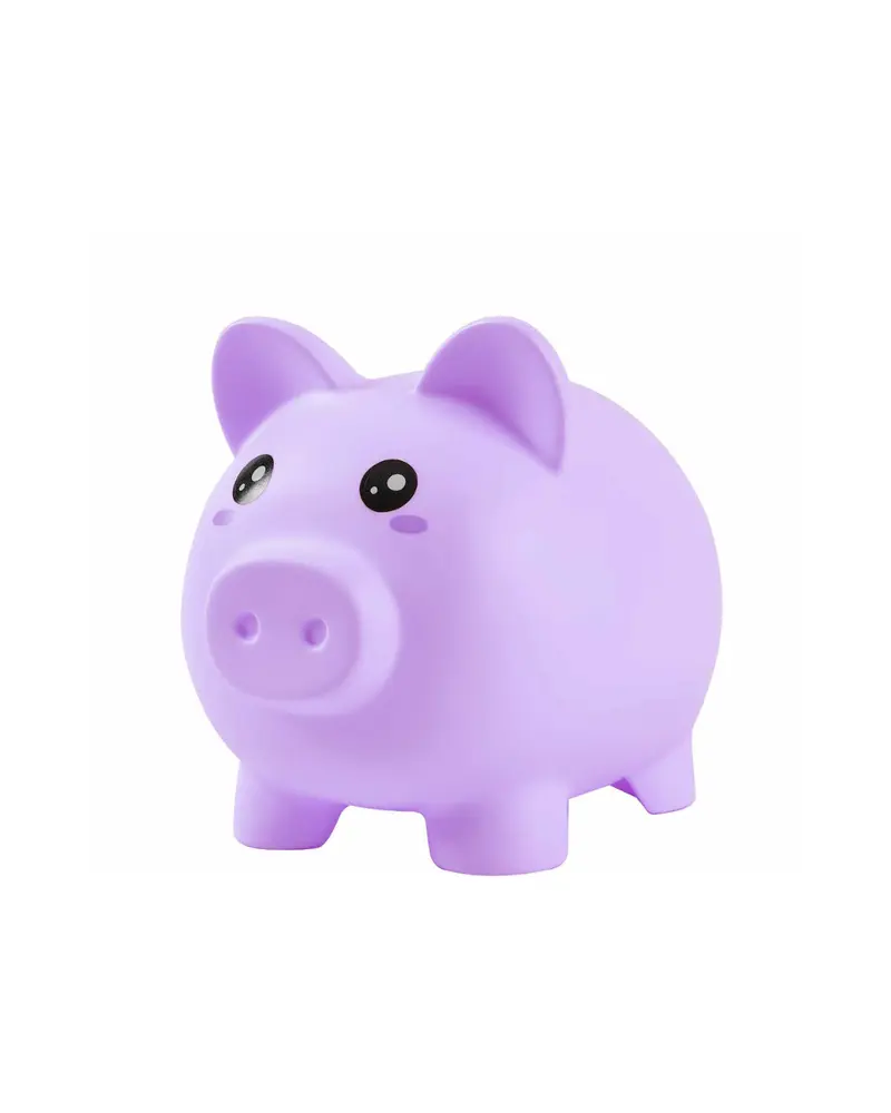 Salvadanaio Purple Piggy