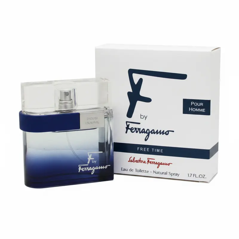 Salvatore Ferragamo F by Ferragamo Free Time 50ml Edt Spray Profumo Uomo