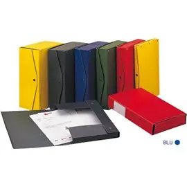 Scatola Progetti Acco dorso 15 Blu 250