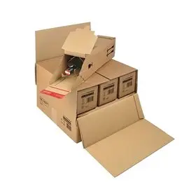 Scatole per 3/6 bottiglie Colompac 375x36x250 15 pz.