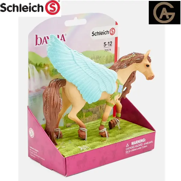 Schleich decorated pegasus stallion