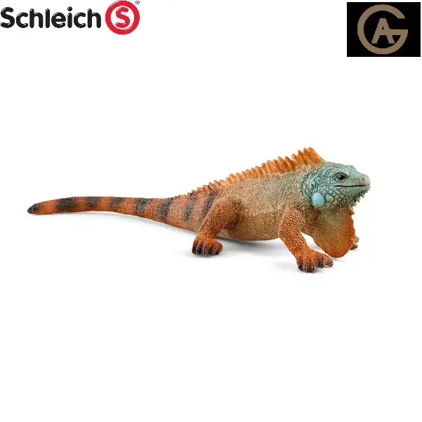 Schleich iguana animaletto in statua