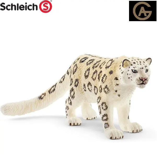 Schleich leopardo delle nevi statuina