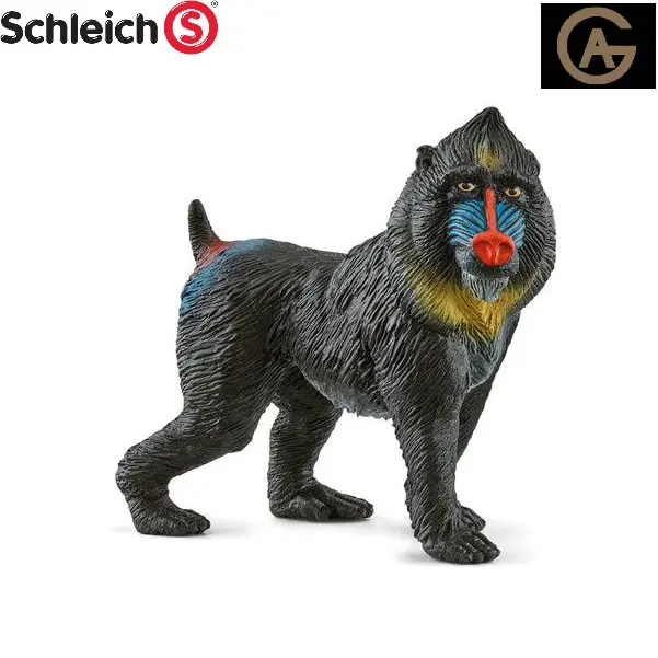 Schleich mandrillo statuina giocattolo
