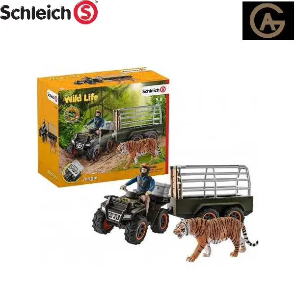 Schleich Quad con Rimorchio e Ranger 42351
