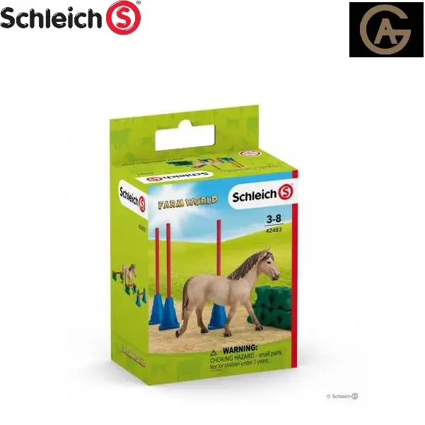 Schleich slamon per pony statua