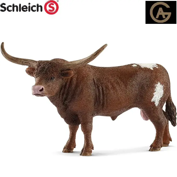 Schleich toro texas longhorn statuina
