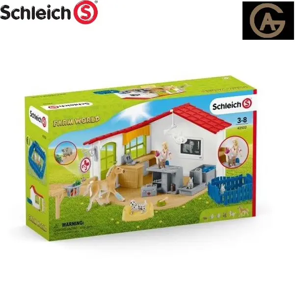 SCHLEICHCLINICA VETERINARIA CON ANIMALI