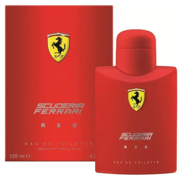 Scuderia Ferrari Red  125 ML Eau De Toilette Natural Spray Profumo Uomo  1162