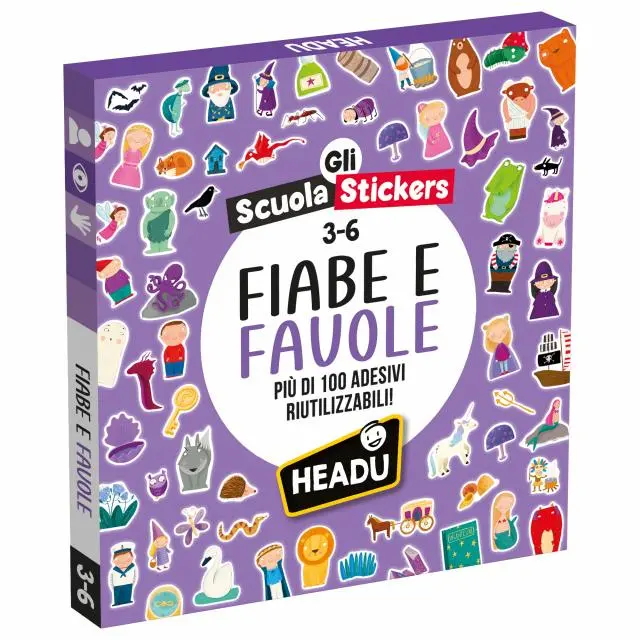 Scuola Stickers Fiabe e Favole