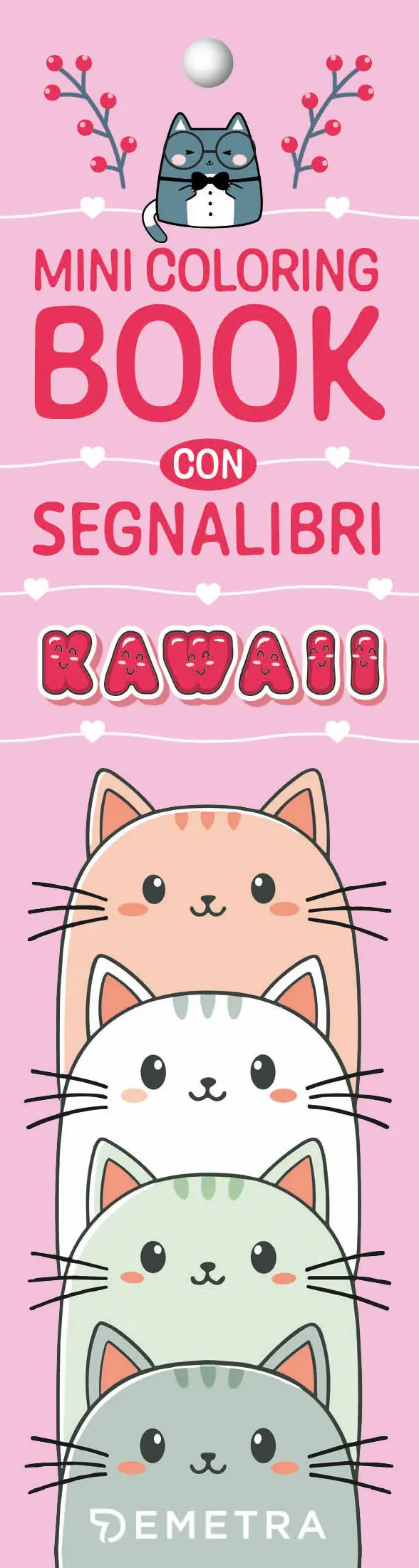 Segnalibro da colorare Kawaii