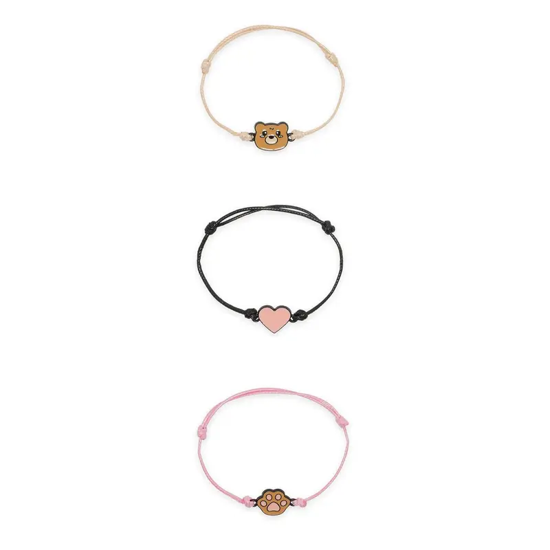 Set 3 Braccialetti Legami Better Together – Teddy Bear