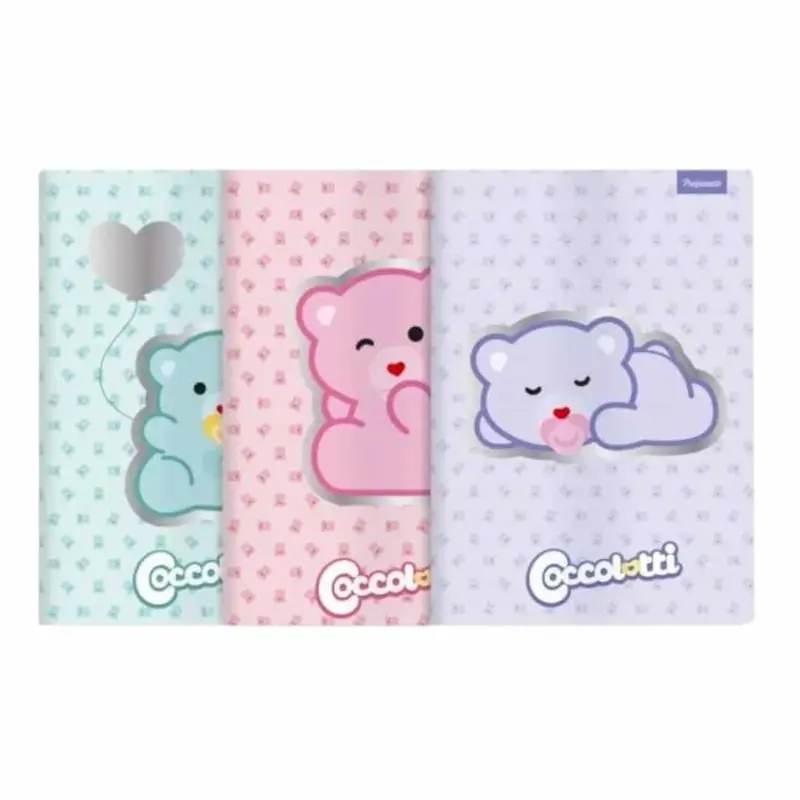 Set 3 Quaderni Profumati A4 Coccolotti Classic Colourbook