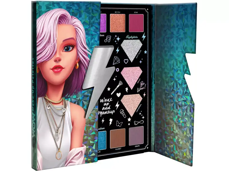 Set Palette Ombretti WOW Generation – Trucco Colorato e Scintillante per Bambine