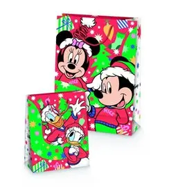 Shopper Sadoch 24 Natale Rex Disney 20,5x11,5x26 10 pz.