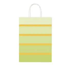 Shopper Sadoch Bicolore Verde Giallo 16x8x21 25 pz.