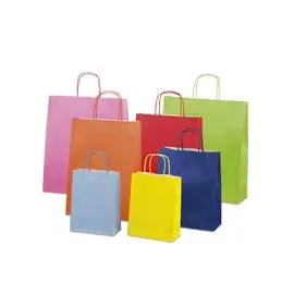 Shopper Sadoch Monocolore Light Ass. 10 colori 22x10x27 50 pz.