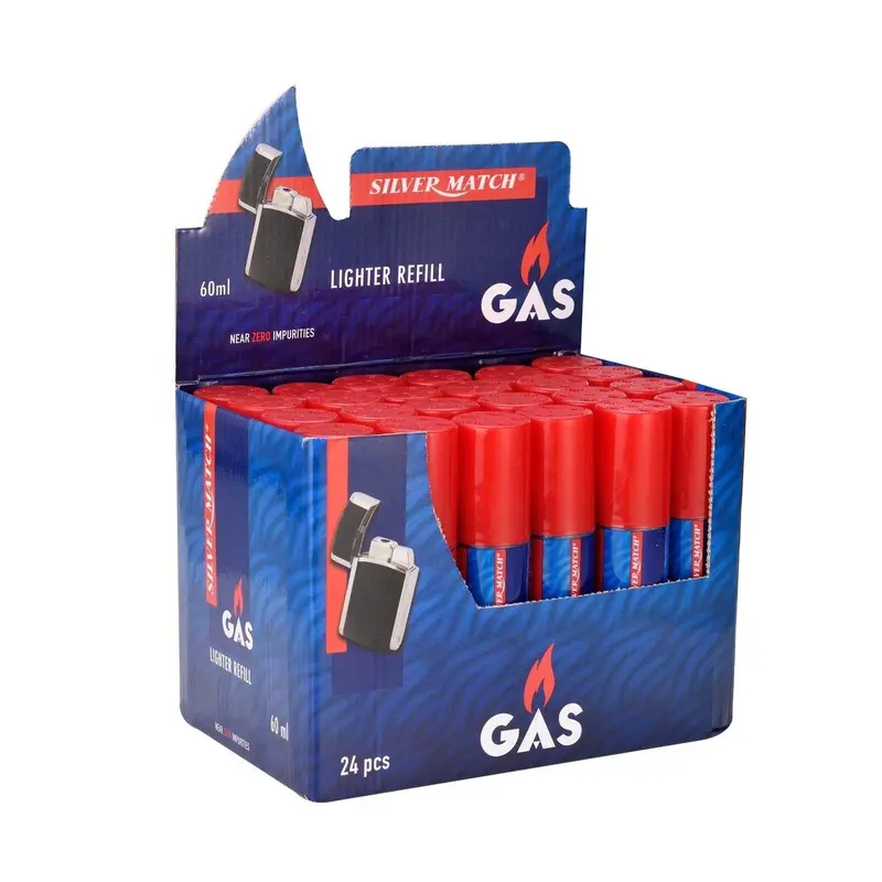 SILVER MATCH GAS DA 60 ml BECCO IN PLASTICA - Conf da 24