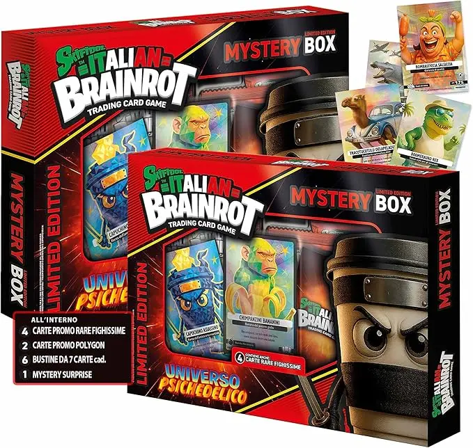 Skifidol Italian Brainrot – Mystery Box Universo Psichedelico | Serie Alpha Edizione Limitata