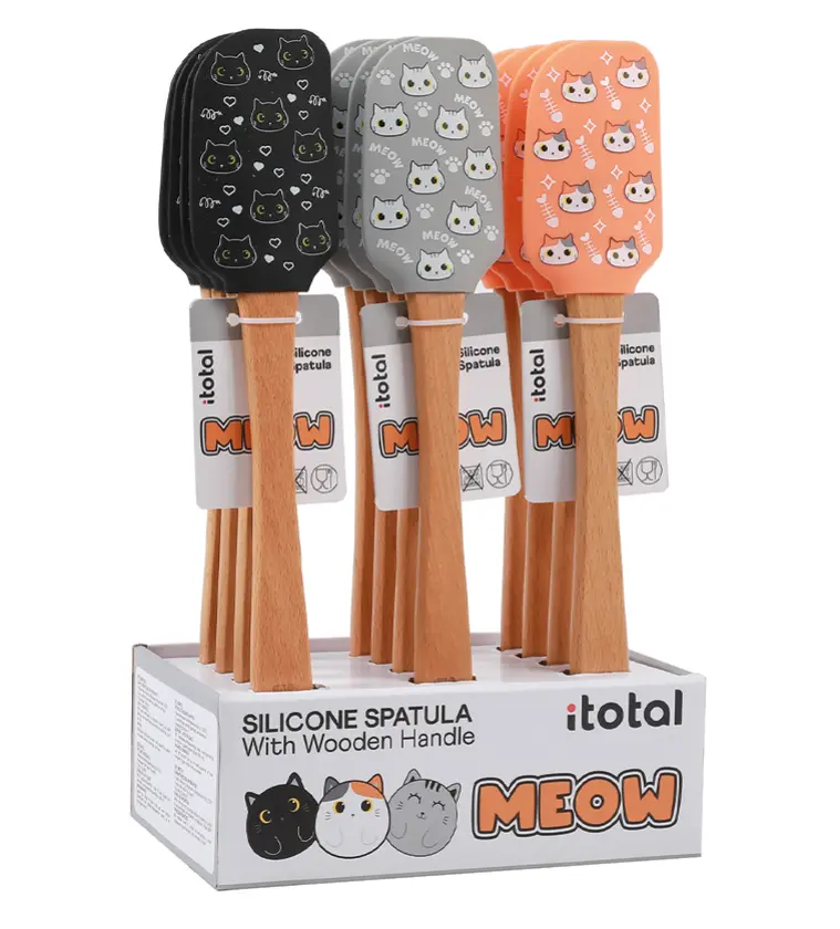 Spatola da cucina in silicone CAT Arancione