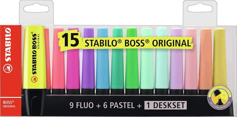 Stabilo Boss Original 15 pezzi