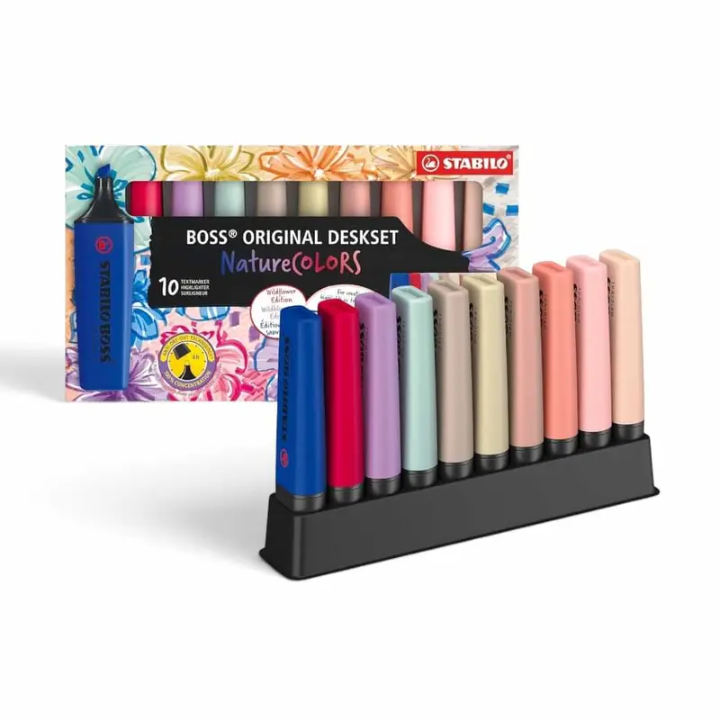 STABILO BOSS ORIGINAL NatureCOLORS Wildflower - 10 pz