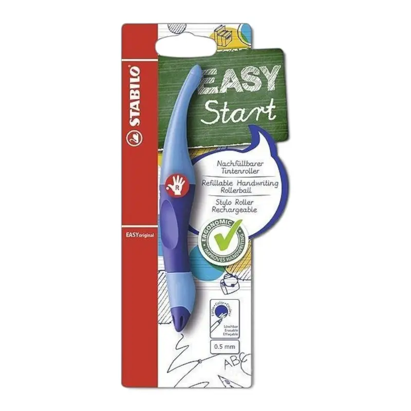 Stabilo EASYoriginal penna roller destrorsi 0,5 mm blu