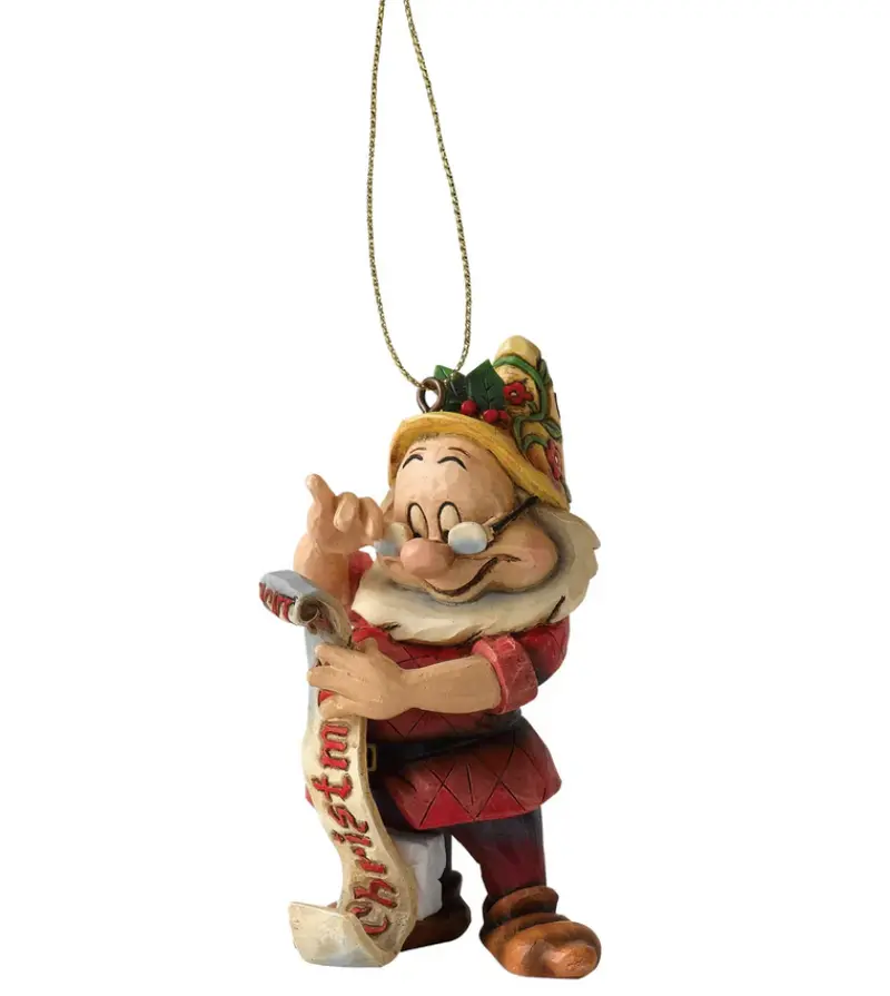 Statuetta Addobbo Dotto Disney Traditions Jim Shore
