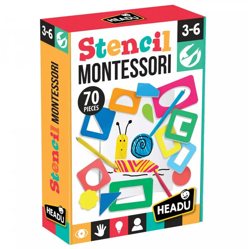 Stencil Montessori