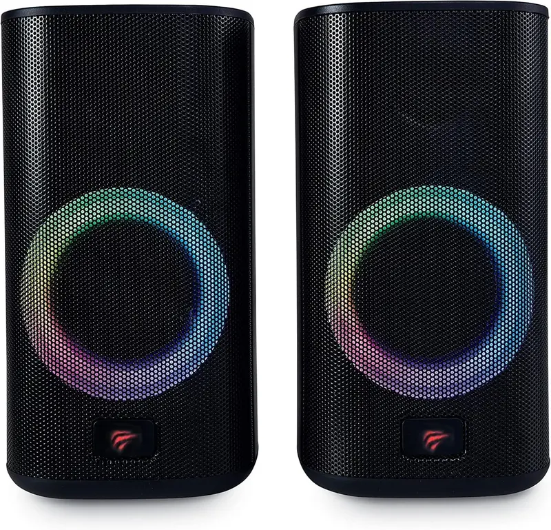 Stereo RGB Desktop Gaming Speakers – Graphite