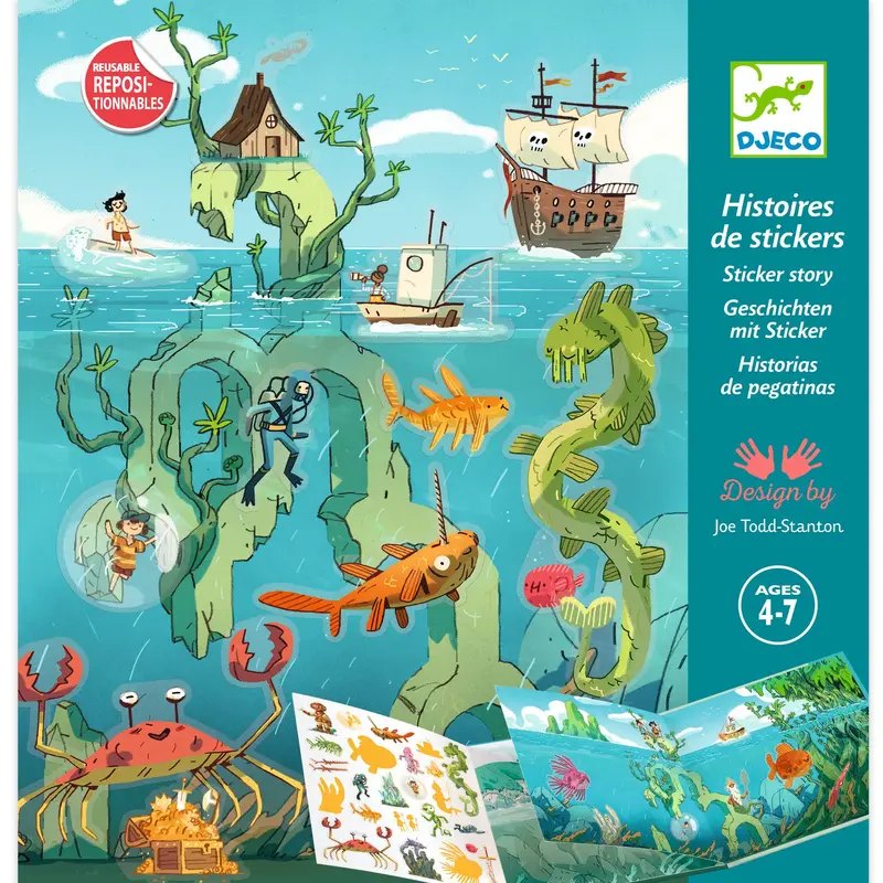 Stickers - Avventure nel mare