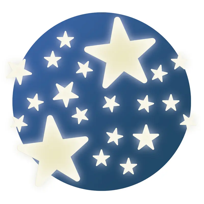 Stickers da muro fosforescenti - Stelle