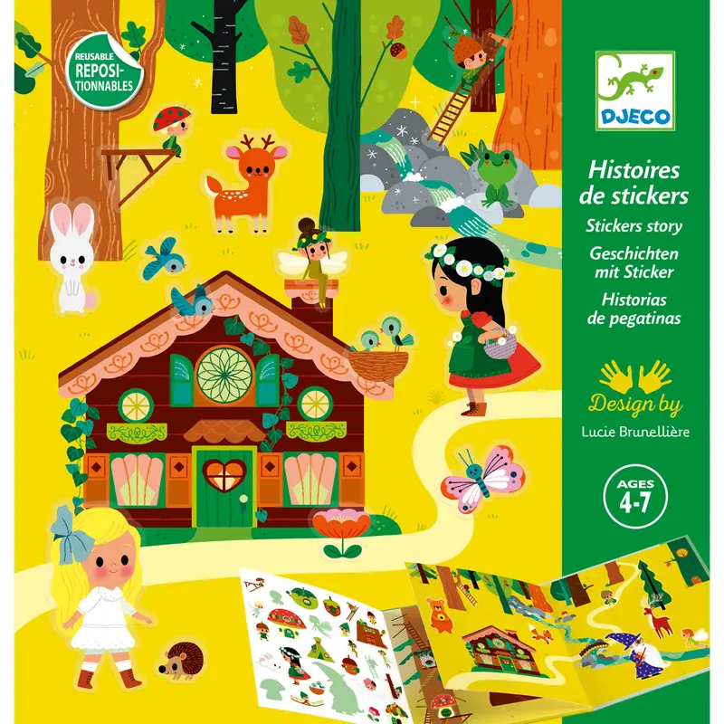 Stickers - The magical forest