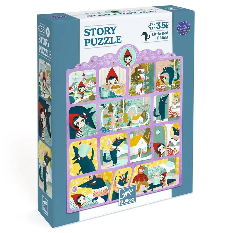 Story Puzzle - Cappuccetto Rosso 35 pezzi