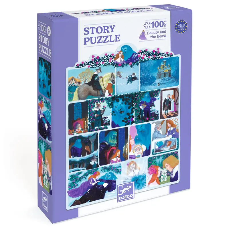 Story Puzzle - La Bella e la Bestia 100 pezzi