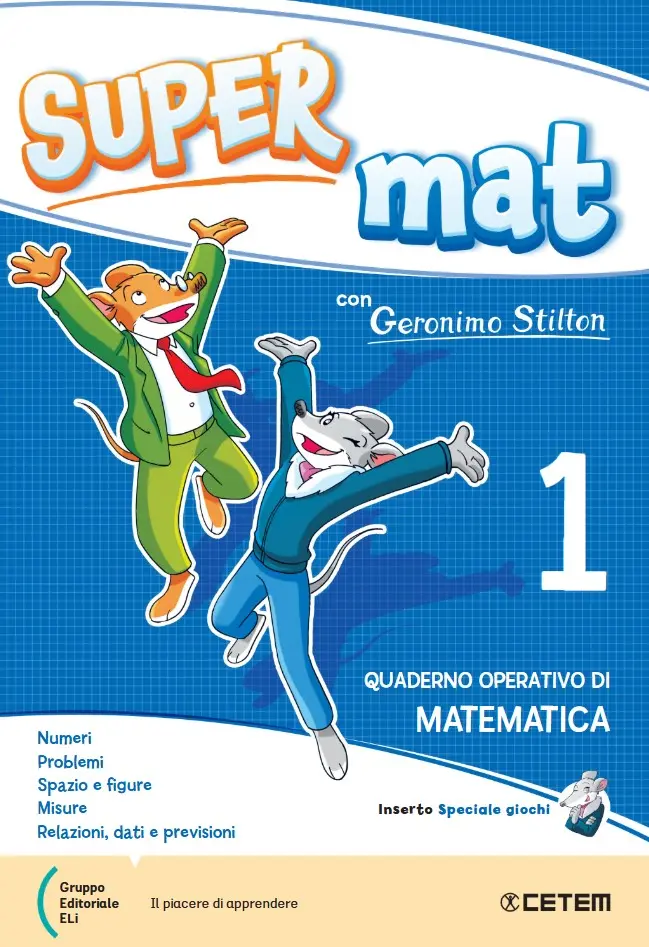 Super MAT 1 con Geronimo Stilton
