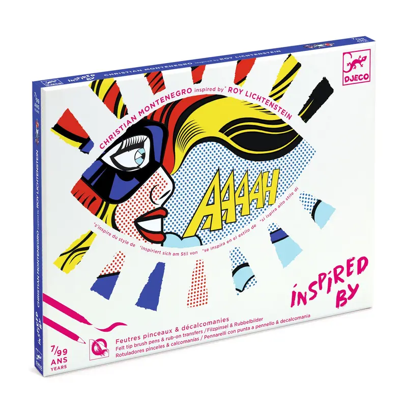 Superheroes - Inspired by Roy Lichtenstein