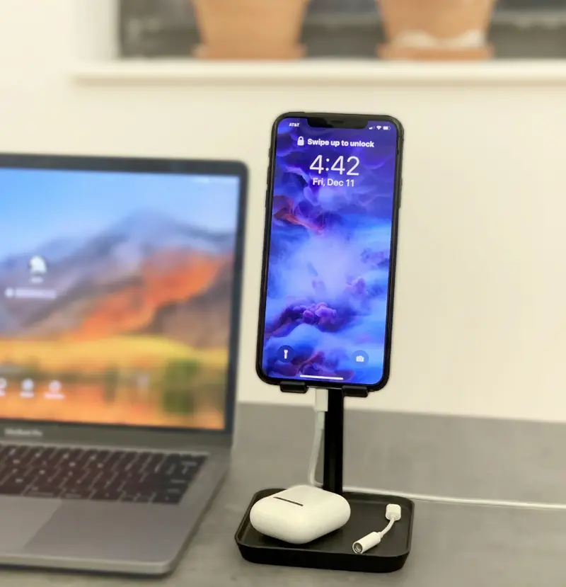 Supporto per cellulare perfetto Nero
