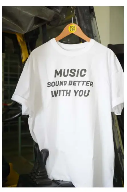 T-Shirt Oversize Smiley Face Bianca