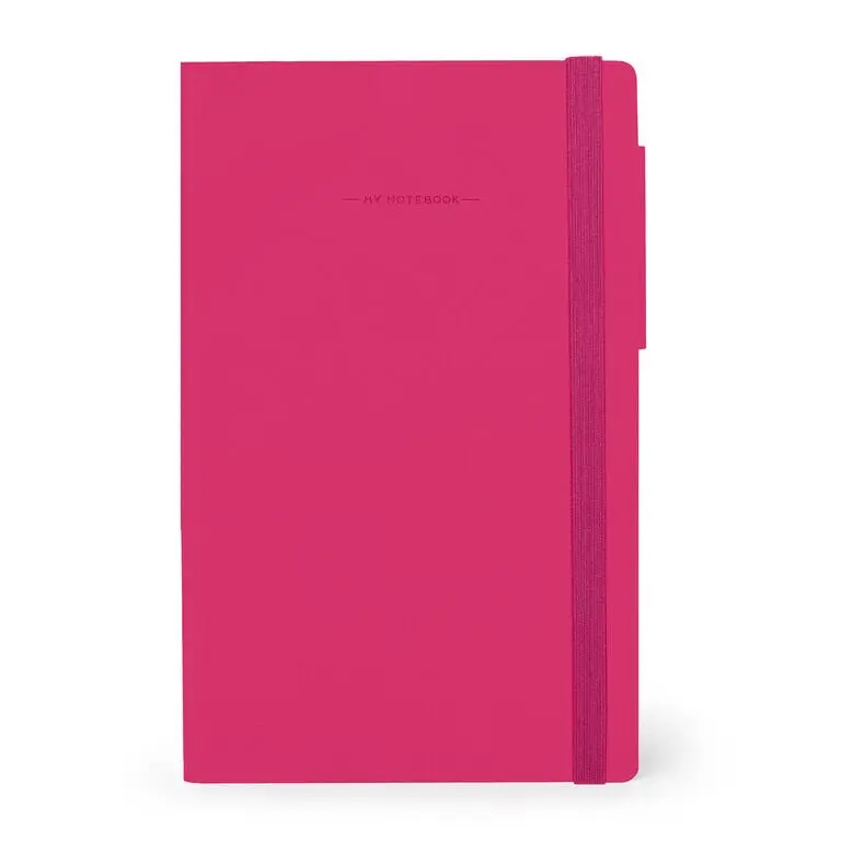 Taccuino Bianco con Copertina Morbida Large - Raspberry - My Notebook