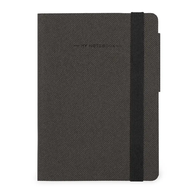 Taccuino Bianco con Copertina Morbida Small - Deep Graphite - My Notebook