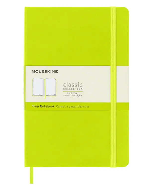 Taccuino Large Rigido Pagina Bianca Verde Lime