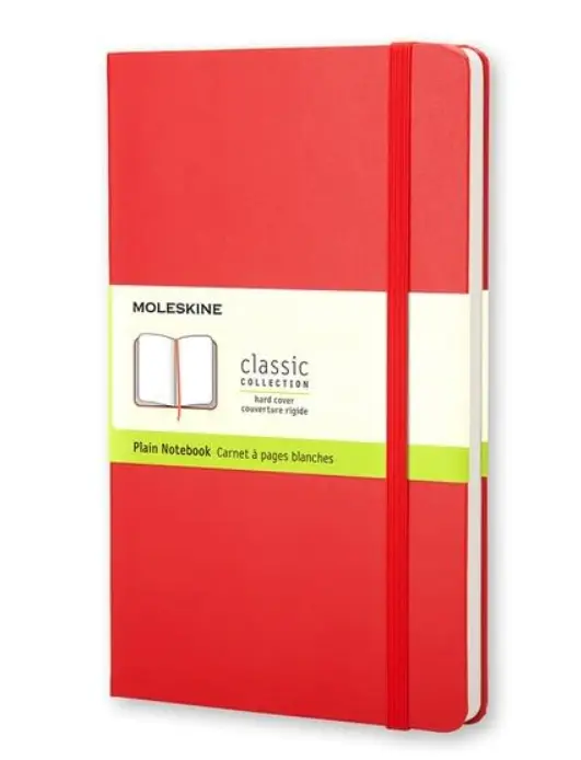 Taccuino Pocket Rigido Pagina Bianca Rosso
