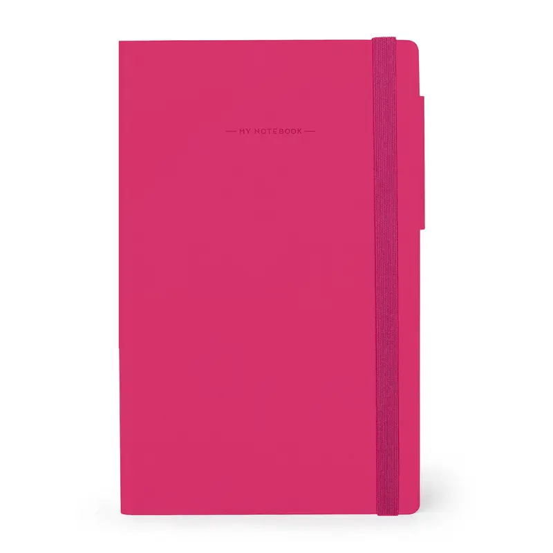 Taccuino Puntinato con Copertina Morbida Medium - Raspberry - My Notebook