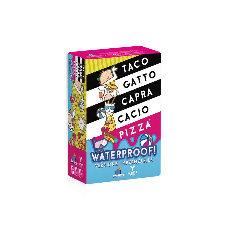 Taco Gatto Capra Cacio Pizza Waterproof