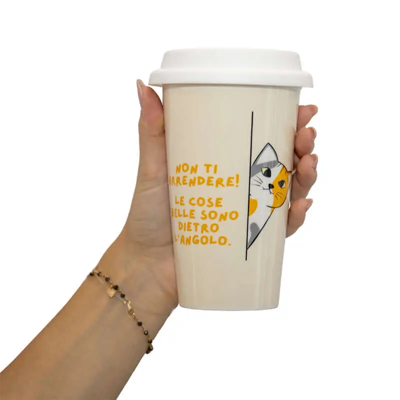Tazza Americana Non Ti Arrendere